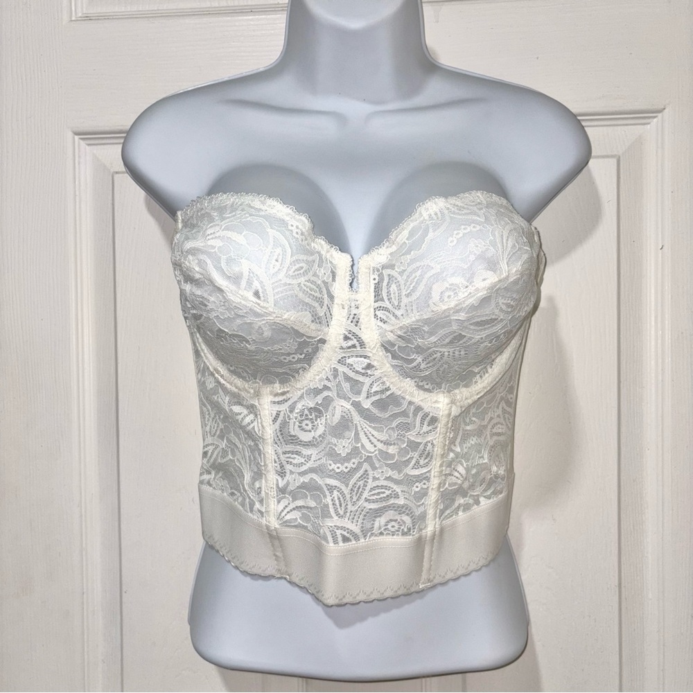 Adonna Floral Lace Bustier | size 38D